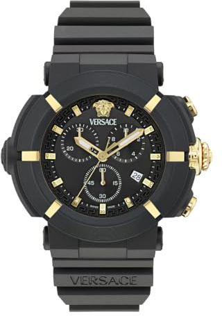 Versace Unisex Chronograph Quarz Armbanduhr Real Active Chr