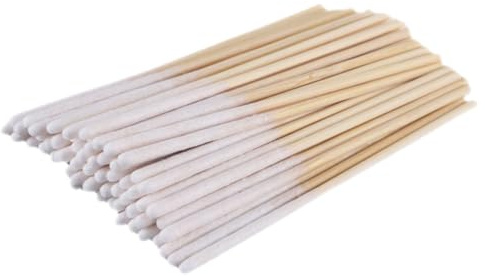 MOTHNUR De Algodón Para Maquillaje y Limpieza, 60 Unidades, Tamaño Grueso, Hisopo Largo Absorbente, Para Uso Doméstico y Personal, Accesorios De Belleza Sin Pelusa