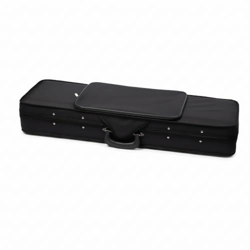 EIMSOAH 4/4 Full Size Violin Case Professional Rectangle Violin Hard Case, Oxford Cloth Foam Lightweight Violin Box for Violinist