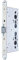 Tesa cf50 - Cerradura antipanico reversible c9 65mm zincado