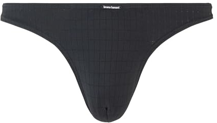 Bruno Banani Tangas för män, Svart (svart rutig 125), XXL