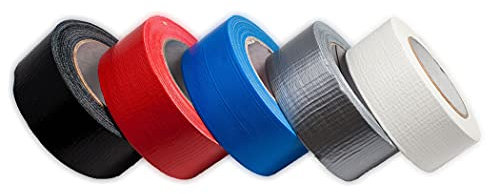 Armar Trading LTD Waterproof Duct Tape - 50m Poly Coated - Woven Cloth Tape - Multi-Purpose - Heavy Duty (Silver)