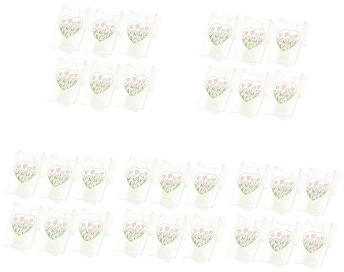 Mikikit 25pcs Cute Tulip Pattern USB Cable Protectors Cartoon Data Cable Protective Sleeves for Home Supply Adorable Protection Sleeve for Phone Charging Supply