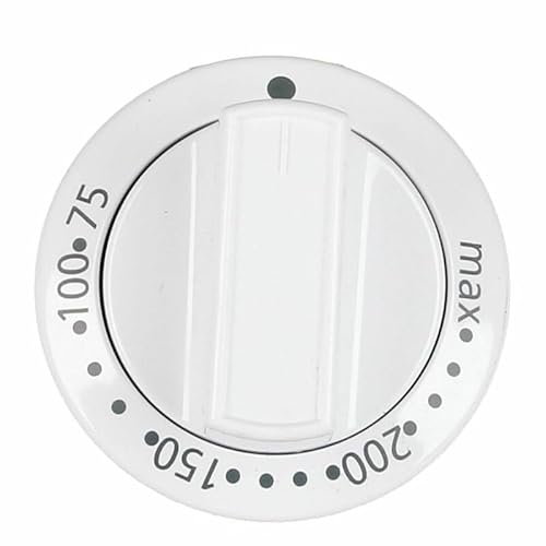 LUTH Premium Profi Parts Kompatibel mit Beko Drehknopf für Backofentemperatur 250315428 an Herd