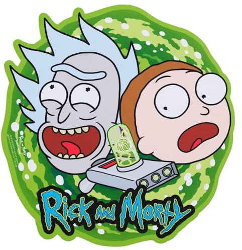 Subsonic-Rick & Morty - Gaming Mauspad - Geschenk Mauspad für Büros mit offizieller Rick & Morty Lizenz - 30 cm