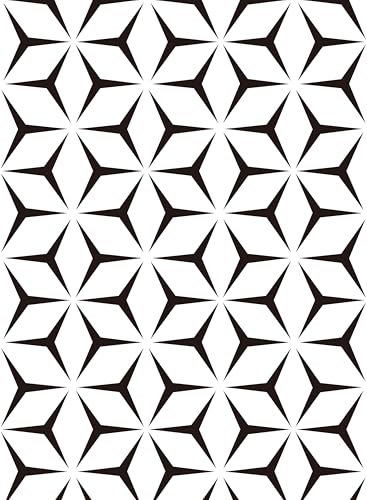 myforHD Carta da Parati Autoadesiva Impermeabile Minimalista Moderna con Motivo Geometrico a Strisce per Arredamento di Bagno, Soggiorno, Cucina e Camera da Letto