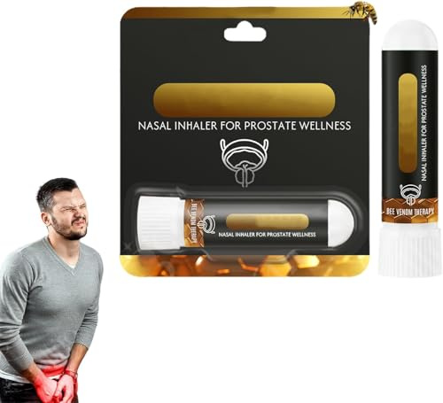 Oveallgo BeeBoom Nasal Inhaler Stick, Nasal Stick, Nasal Inhaler Stick for Prostate Wellness, Nasal Inhaler Aromatherapy Stick, Revitalize Your Prostate Health, Clean Nose Enjoy Fresh Air (1 Pcs)