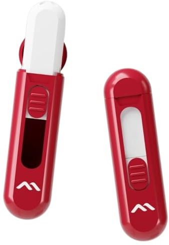 Minzz Inalatore nasale Yadom Olio essenziale per aromaterapia, penna profumata (rosso)