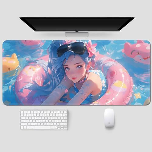 HDkxbf Alfombrilla De Ratón For Juegos De Anime, Ordenador Portátil, Alfombrilla De Escritorio De Anime, Impermeable Y Antideslizante(JKS-72,900x400mm)