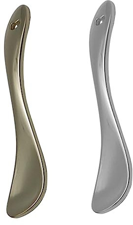 Veemoon 3pezzi Spatola Cosmetica in Lega Di Zinco Cucchiaio Trucco Compatto Per Crema Viso e Maschera Applicatore Ergonomico Riutilizzabile Per Idratanti e Make-up Portatile Per Donne e Ra