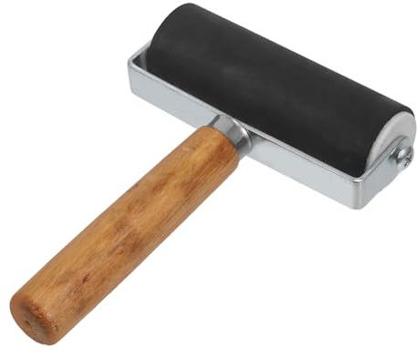 LALAFINA Rullo in Gomma per Pittura Rullo per Stampa e Artigianato Applicatore di Inchiostro per Superfici Lisce