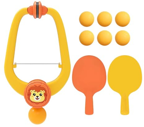 Türrahmen PingPongs Spielset, Door Hängendes PingPongs BäLle Spiel, Verstellbare Tischtennis Trainingsset Zum Aufhängen, Tischtennistrainer Für, Mädchen, Kinder, Zuhause, Spielzimmer