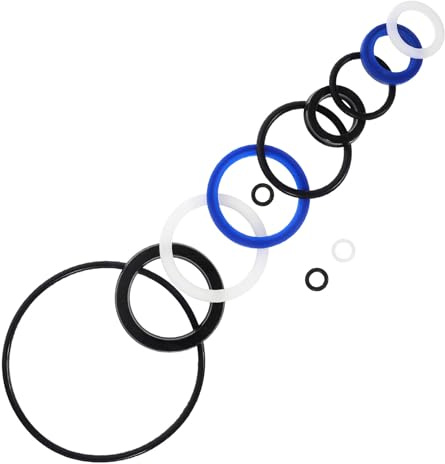 10 Stück O-ring aus Silikon für Autowartung und Reparaturen | Hochdruck und Hitzebeständigkeit, Verschleißfest für Lange Nutzung, Passend für Auto und Automotive