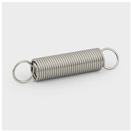Molla di tensione pullback di estensione cilindrica con O-ring in acciaio inossidabile da 2 pezzi - 0,8 mm e 1,0 mm, diametro esterno: 6/8/10/12 mm, lunghezza: 20-120 mm(95mm,6mm,1.0mm)