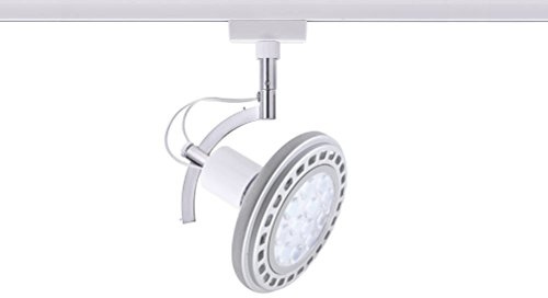 MILI 96845.LED Paulmann Urail Spot Roncalli inkl. LED Leuchtmittel Schienensystem 12W GU10 230V qpar111, Farbe:Weiss / 4000K