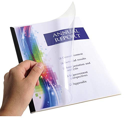 ACROPAQ - 5 x Klemmschienen-Set - Zum Binden von bis zu 60 Blatt, ohne Bindemaschine