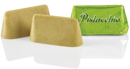 Venchi - Pistachio Gianduiotto Chocolates, Pistachio Flavor with White Chocolate, Chocolate Candy Bulk, Gluten-Free, 2.2 lb Bag