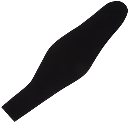Veemoon Swimming Headband for Water Sports Adjustable Neoprene Ear Hair Band for Boys and Girls and Adults for Yoga Diving and Swimming Activities Black
