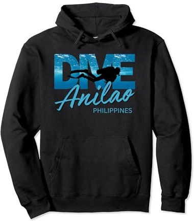 Tauchen Sie in Anilao, Philippinen, Tauchausflug, Tauchertee Pullover Hoodie