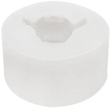 HOOLRZI Moules en silicone 3D en forme de tête de chien en forme de nounours faits à la main en résine, outils de décoration de gâteaux pour la cuisine