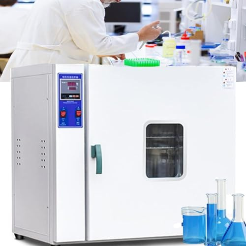 Four de séchage sous vide avec manomètre et contrôleur numérique 500 W pour laboratoire de séchage et chauffage pour température 50-300 °C