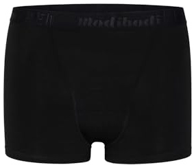 Modibodi Intimo periodico per ragazze – Hipster Boyshort 50 ml super assorbenza teen mutandine, Nero , 14-16 Years