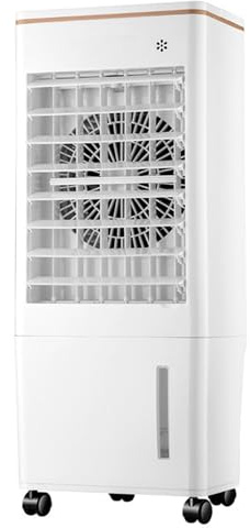 GBKBVTATDK Air Conditioner de 3 Velocidades, Aire Acondicionado Sin Unidad Exterior para y PurificacióN de Aire, Aire Acondicionado Portatil con Doble Tanque de Agua y Ruedas