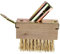 Toyvian Brosse de désherbage Remplacement Suppression Jardin de broussailles Outils de Jardinage à la Main des Mains amélioré Outil de Fissures Brosse désherbant Anti-Mousse Acier Kaki
