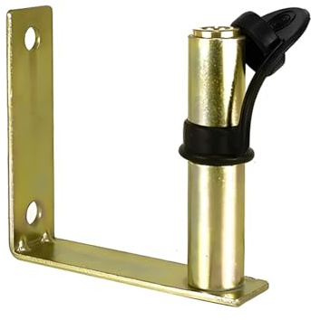 Hooma Rundumleuchten Halter 12V Mit Messing-Steckdose und Gummikappe mit Verlierschutz Halterung für Rundumleuchte (Halterung für Rundumleuchte - HM042)