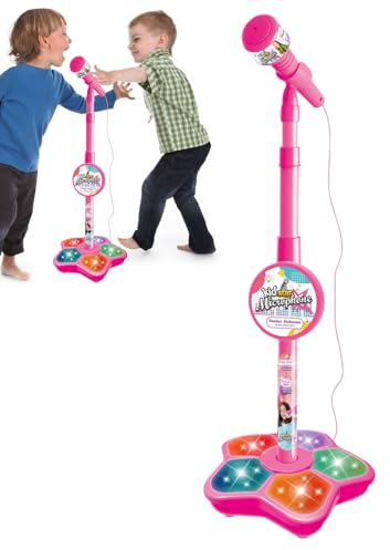 Kids Singing Playsets Light, Creative Singing Toy, Kids Microphone | Smart Connection for Little Kids Children Boys Girls Singing Karaoke Stage Performance Play, Christmas, Birthday, Party,