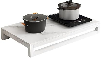 QSTGX Couvercle De CuisinièRe Protege Plaque De Cuisson Résistant aux températures élevées Pour comptoirs, éviers, cuisinières électriques/à gaz et cuisinières de camping-cars(A,40x50x9.6 CM)