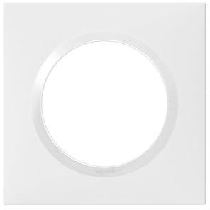 LEGRAND | Lot de 20 plaques blanches Dooxie 1 poste, design contemporain intérieur
