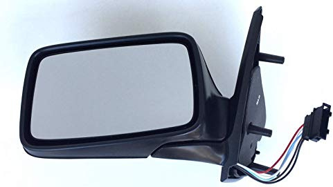 Spiegel Außenspiegel links von Pro!Carpentis kompatibel mit Golf 3 1991-1997 elektrisch verstellbar beheizbar schwarz nicht lackierbar