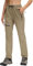 Butrends Pantalones de Senderismo para Mujer al Aire Libre Protección UV Impermeable Pantalones de Senderismo para Acampar de Secado rápido con Bolsillos con Cremallera