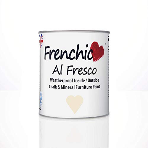 Frenchic Al Fresco, Cream Dream, Chalk & Mineral Furniture Paint, Weatherproof, For Inside/Outside (250ml)
