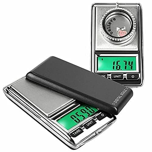Mini-Digitalwaage mit LCD-Display, 0,01 g – 500 g