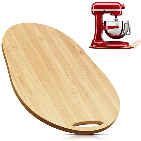 Kitchen Appliance Slider for Kitchen aid 5-8Qt Bowl Lift Stand Mixers, Bamboo Mixer Slider Compatible with 5-8QT Professional Bowl-Lift Stand Mixer, Under Cabinet Sliding Tray for Kitchen Countertop