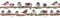 TapetenbordüRe Selbstklebende BordüRe Wand Wohnzimmer Tapeten Fliesenaufkleber Bad Dekoband Selbstklebend Brauner Vogel 2St 20x50cm