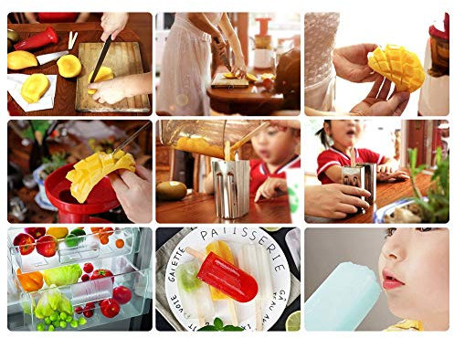 Moule à Sucettes Glacées en Acier Inoxydable, Sain, Fait Maison, Machine à Sucettes Glacées pour Enfants