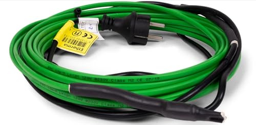 Rohrbegleitheizung ICESTOP Heizschleife mit integriertem Thermostat für Metallrohre 10W/m, 230V, Länge 1 bis 16 Meter (1 Meter)