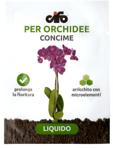 Concime liquido per Orchidee - Cifo - 2,5 ml per bustina (1 bustina)