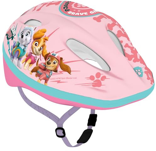 Paw Patrol Skye Liberty Everest Kinderfahrradhelm, Mädchen, rosa, verstellbar 52-56 cm (Rosa)