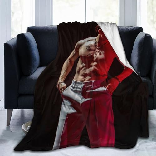 AFBQOPL BangChan Decke, weiches Fleece, leichte Decke für Bett, Couch, Stuhl, Sofa, 4 Größen