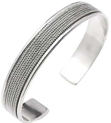 TreasureBay Herren-Armreif Sterling-Silber 925 TBC529