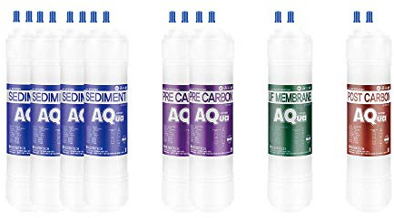 8EA Economy - Filtro de agua de repuesto para tecnología APS: 969CHB/DWP-320/DWP-401/DWP-815T/DWP-450/DWP-816T/APS-320/DWP-550-10 micras