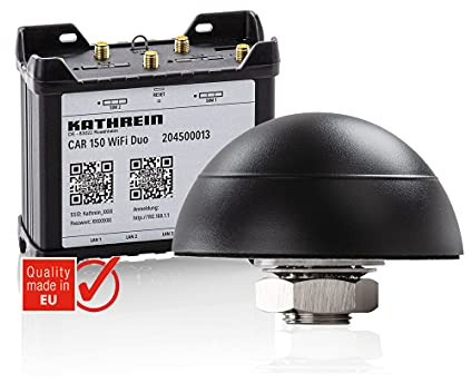 Kathrein CAR 150 WiFi Duo - Camping-Router für optimales WiFi rund um Ihr Wohnmobil