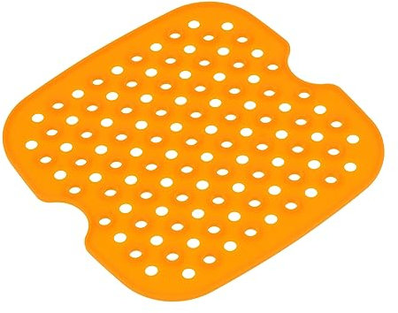 Zerodeko Air Fryer Liner Silicone Non-Stick Baking Mat Reusable Accessory for Air Fryer Easy Clean Heat-Resistant
