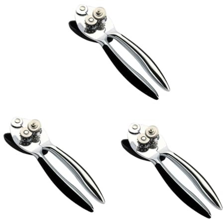 Cabilock 3 Piezas Abrebotellas Beber Enfriador Vino Tapas De Latas Para Refrescos Abridores Tapas De Latas De Refresco Abrelatas Dispensador Tapas De Botella Cerveza Silver Aleación De Zinc