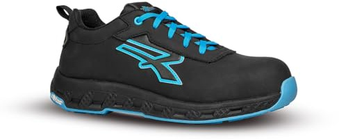 U-POWER DON'T WORRY... BE HAPPY! Alyx Esd S3s CI Hi Hro Fo Sr säkerhetssko Unisex Vuxen, Svart blå, 47 EU