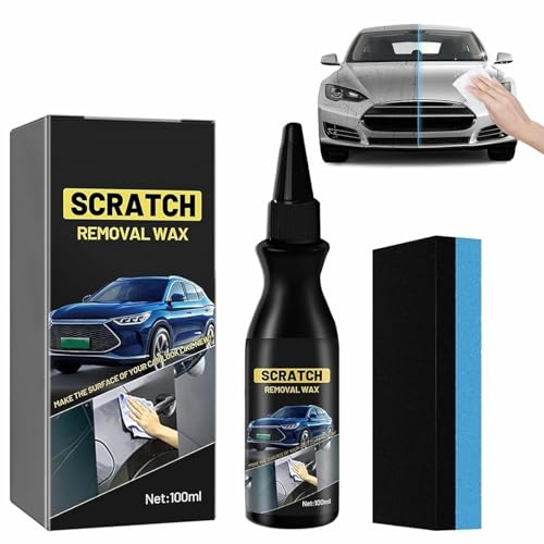 Rimuovi Graffi Auto,Polish Auto Rimuovi Graffi,2025 Cera Riparatrice per Autos,Cera Autos Professionale,Scratch Remover for Vehicles,Car Scratch Remover Wax,Pasta Di Riparazione Antigraffio,100 ml